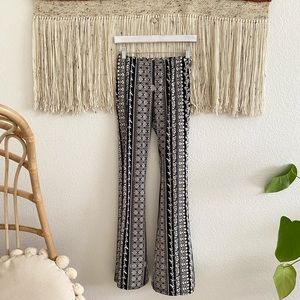 See you Monday Stretchy Bell Bottom Legging Pants